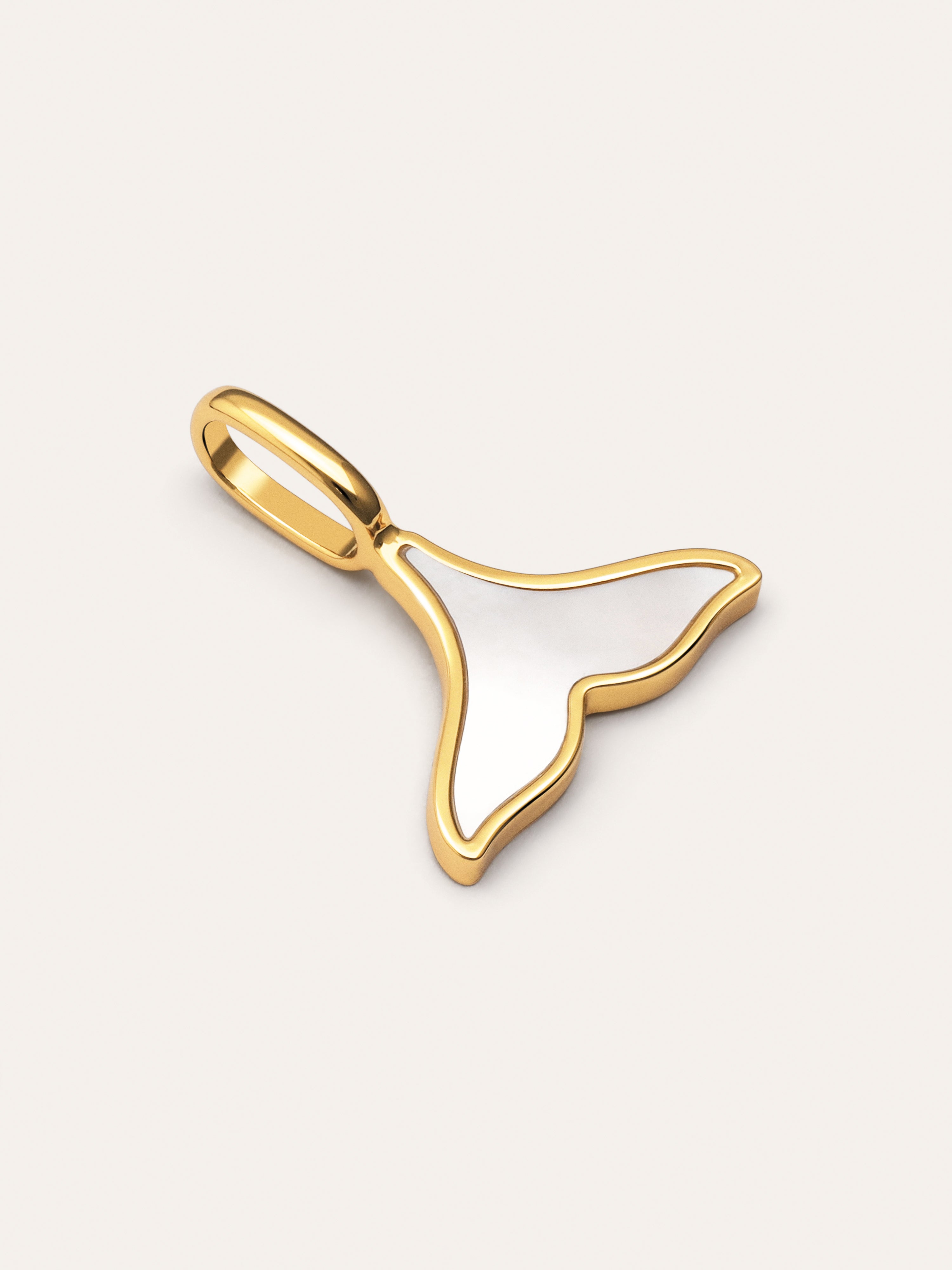 Charm Sirena Madreperla Placcato Oro