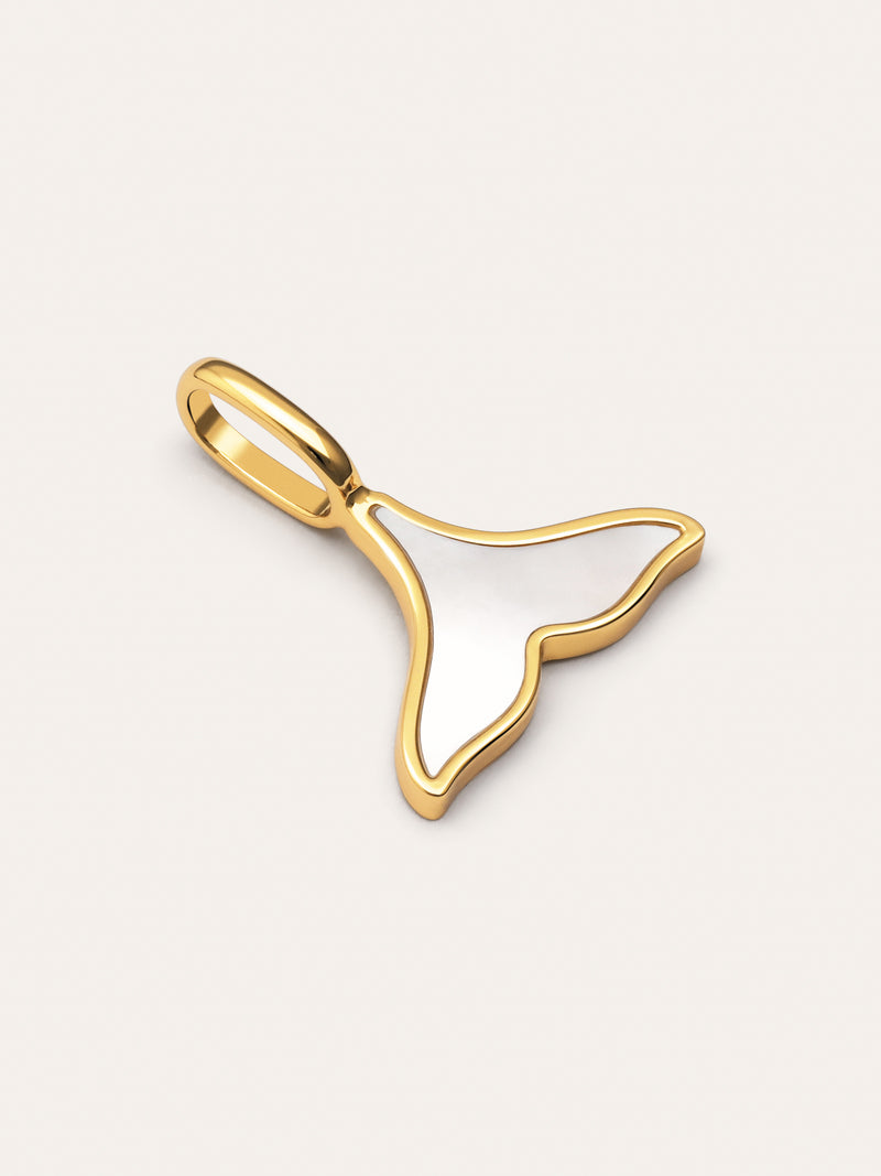 Charm Sirena Madreperla Placcato Oro