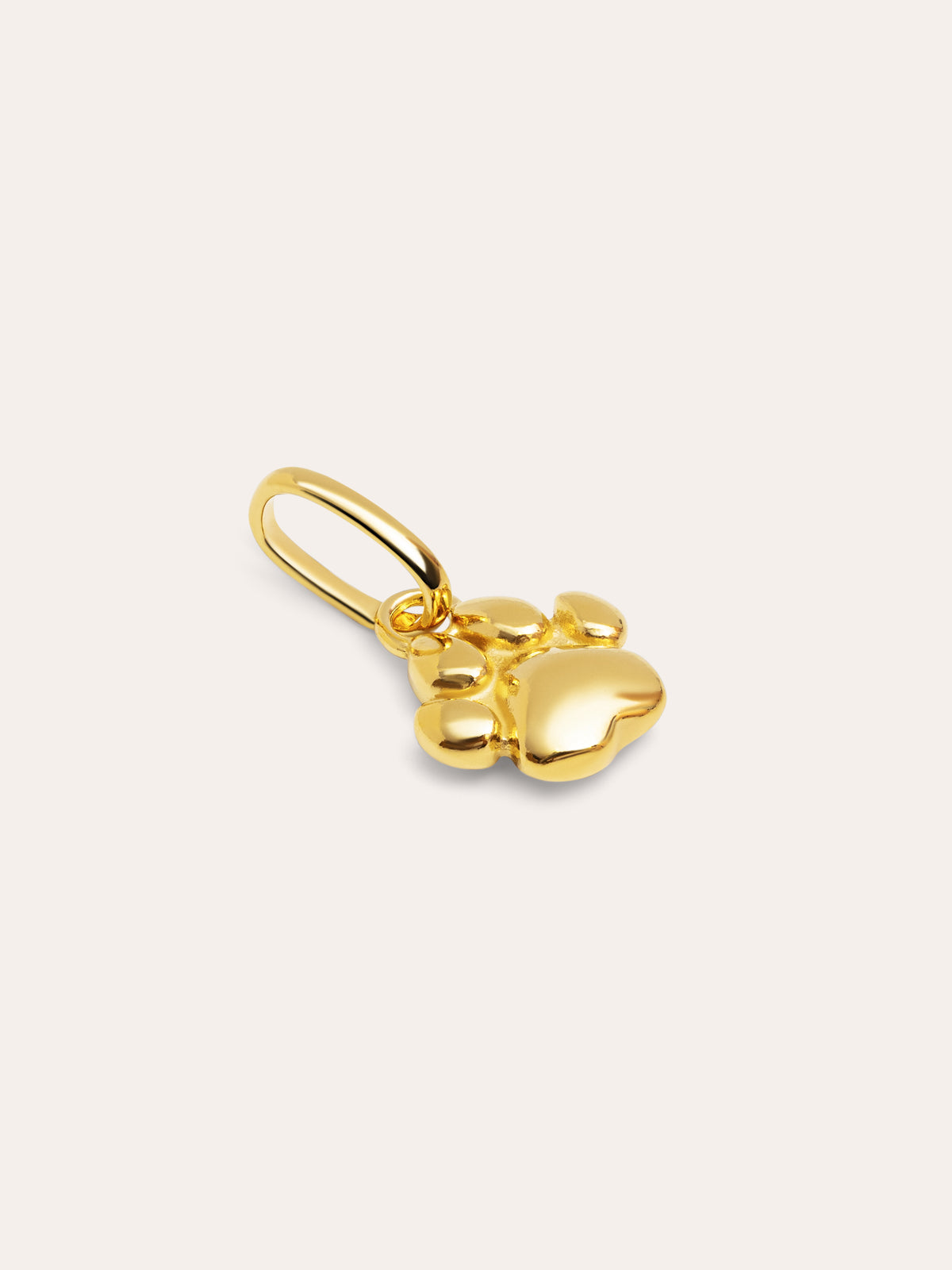 Imagen detalle de Charm Simple Paw Baño Oro