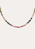 Collar Altea Dots Tourmaline Syra Acero Baño Oro