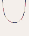 Amulet Blue Gold Necklace