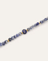 Amulet  Kyanite Stainless Steel Gold Necklace