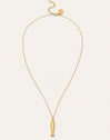 Aqua Fish Stainless Steel Gold Necklace