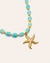 Collar Ariel Colors Acero Baño Oro