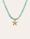 Collar Ariel Colors Acero Baño Oro