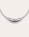 Ballon Stainless Steel Hoop Necklace