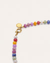 Collar Bali Stones Acero Baño Oro