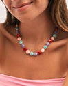 Begur Necklace Shells Steel Gold Plated