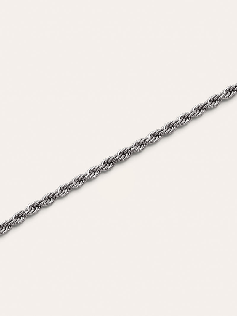 Collar Big Cord Acero