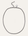 Collar Big Cord Acero