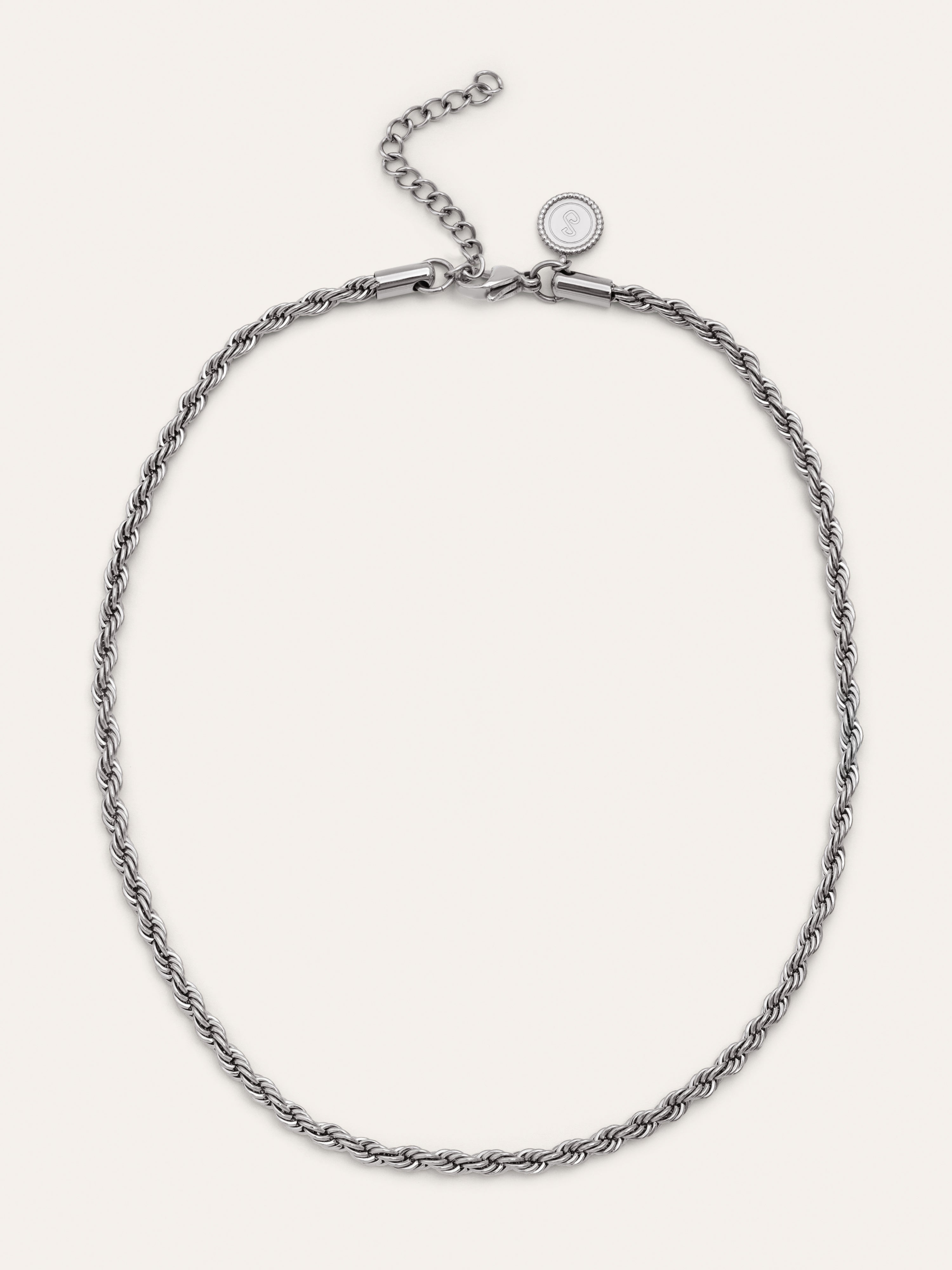 Collar Big Cord Acero