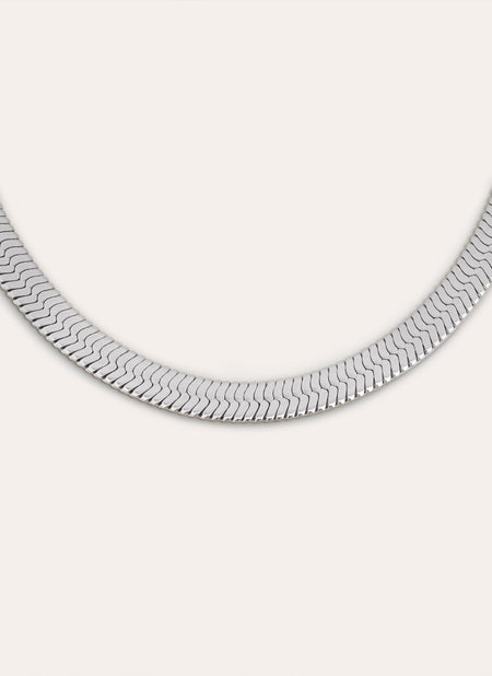 Big Lisse Stainless Steel Necklace