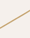 Barbada Chain Stainless Steel Gold Necklace