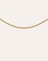 Barbada Chain Stainless Steel Gold Necklace