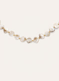 Collar Capri Nácar Acero Baño Oro