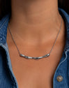 Cane Stainless Steel Necklace