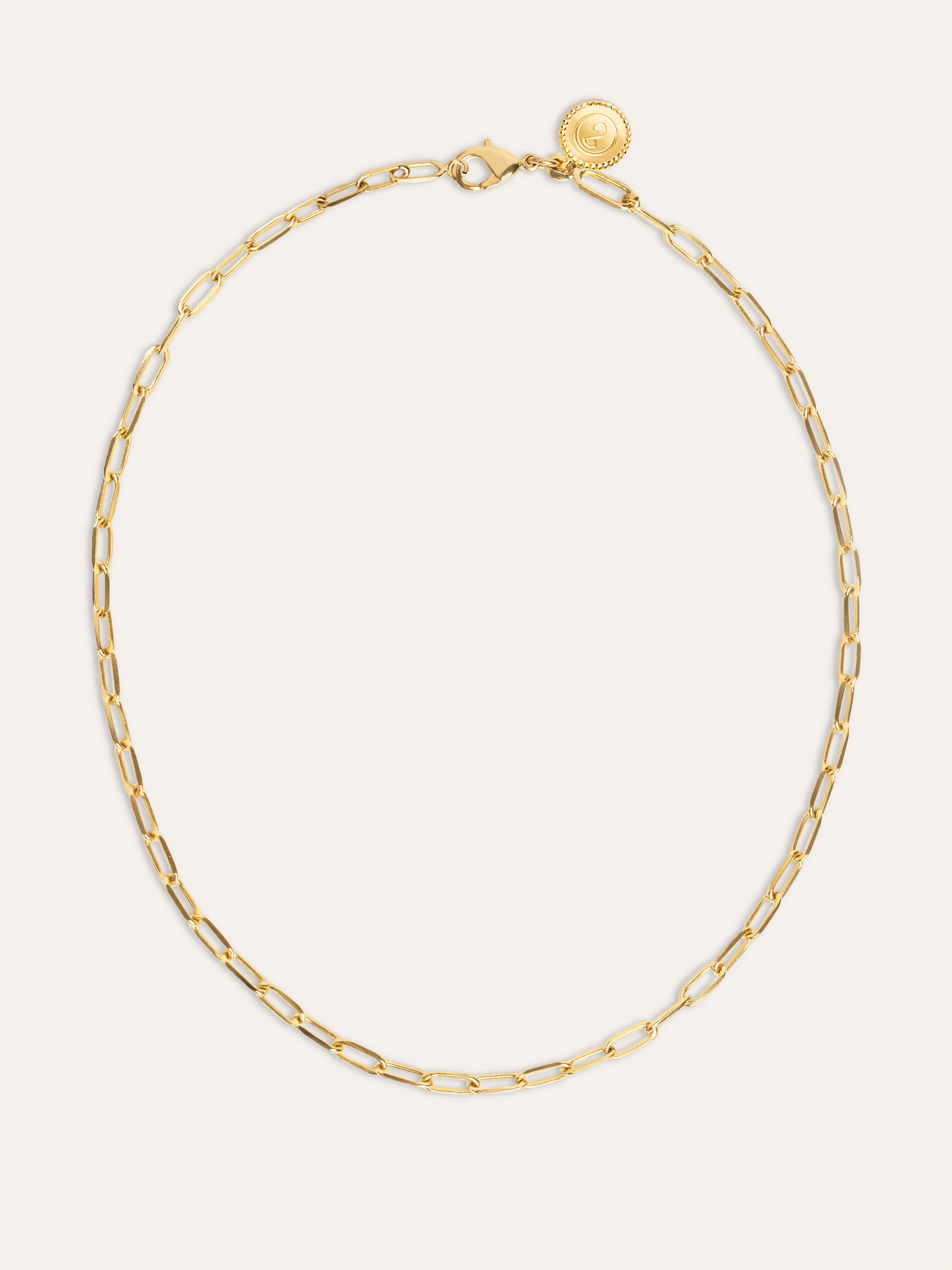 Collar Chic Acero Baño Oro