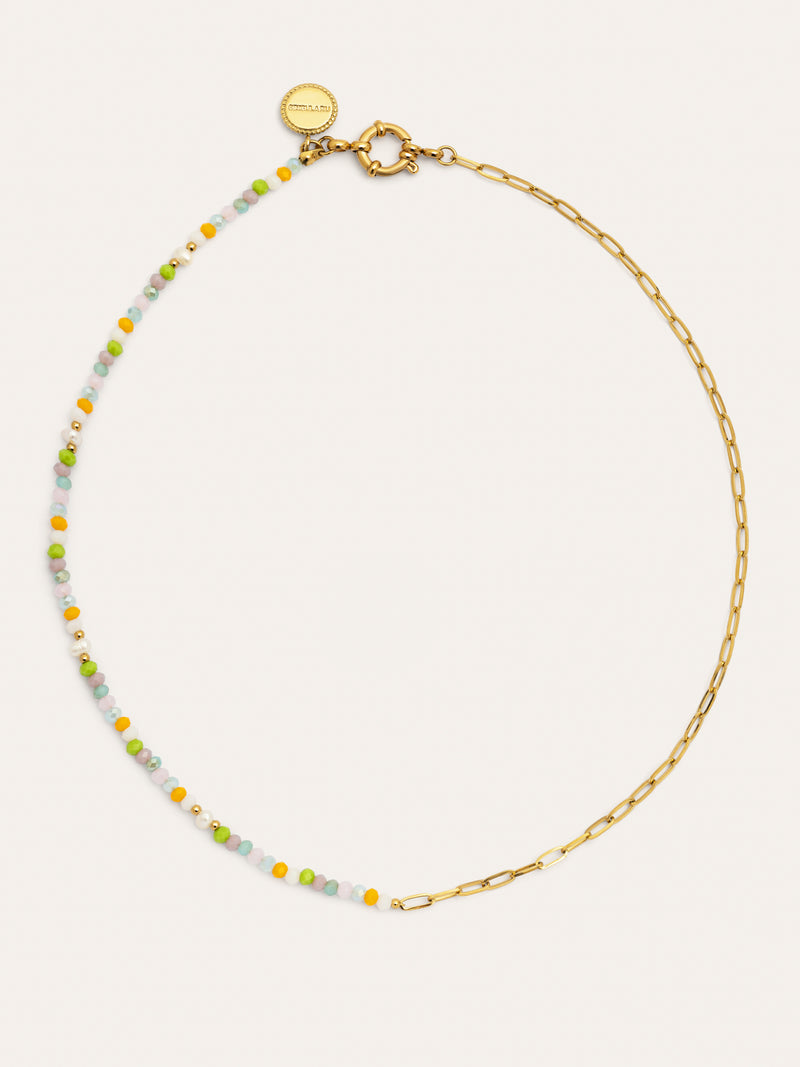 Nora Chic Stainless Steel Gold Necklace 