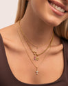 Charm Penélope Plata Baño Oro