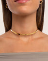 Plate Stainless Steel Gold Choker