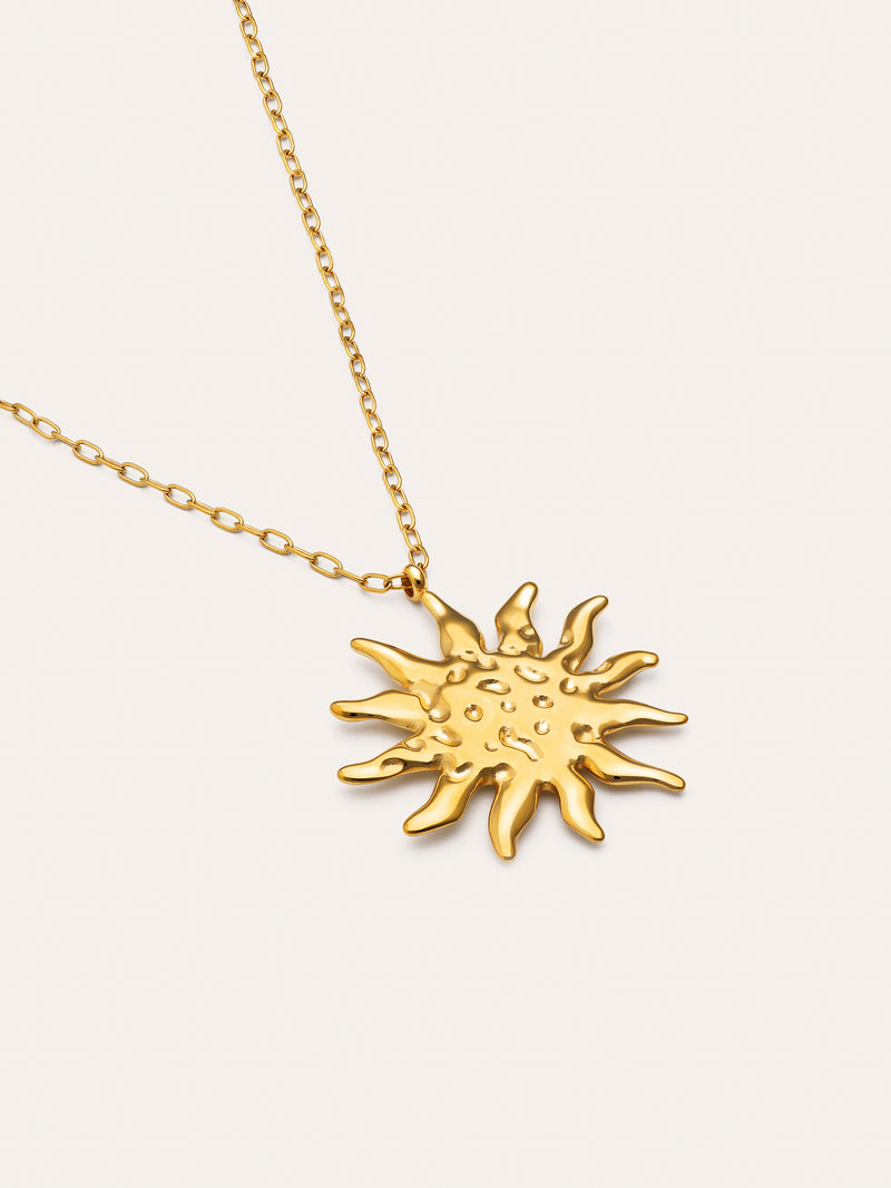 Chic Solea Necklace Steel Gold Plated