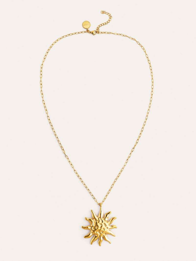 Chic Solea Necklace Steel Gold Plated