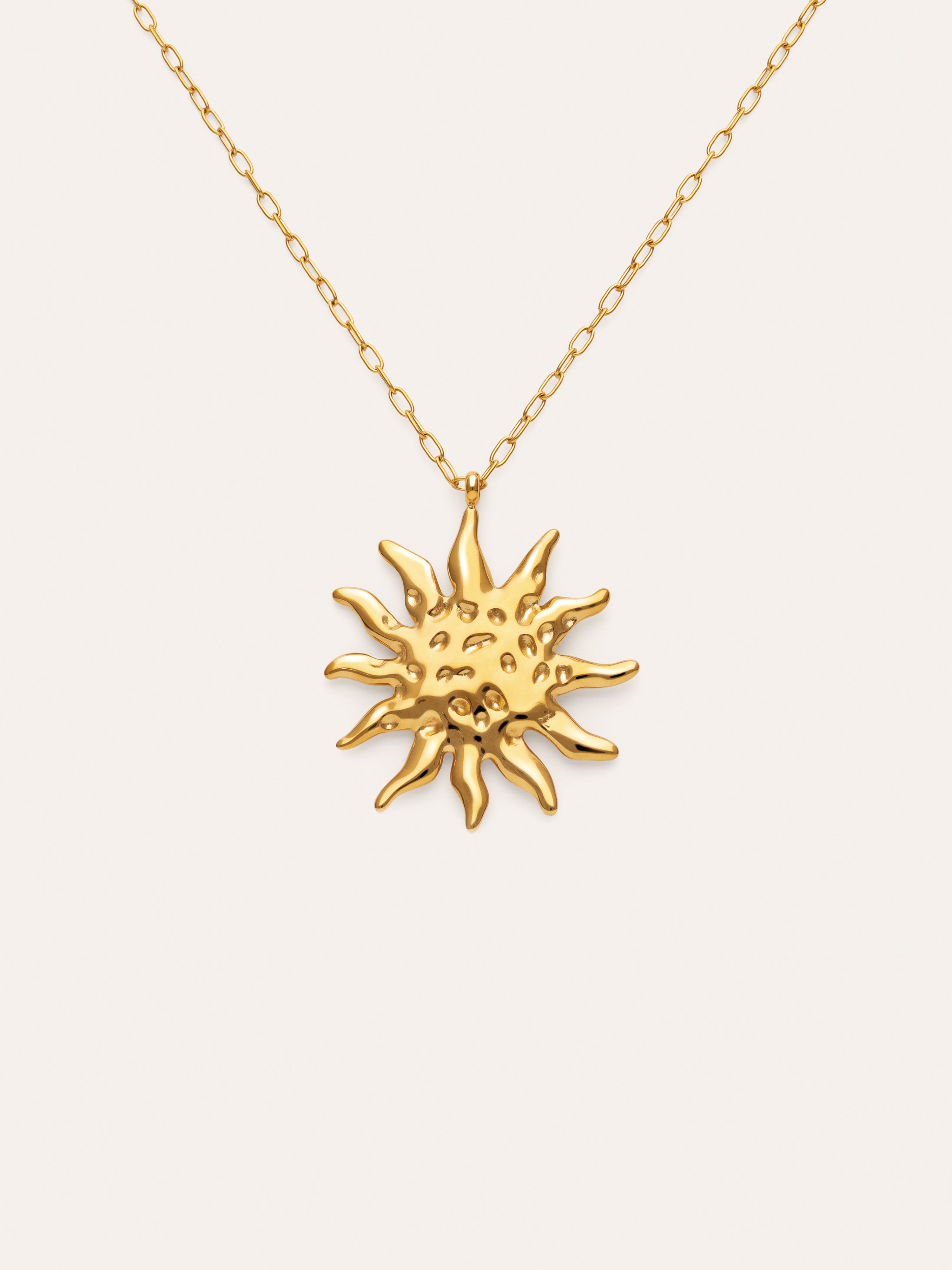 Chic Solea Necklace Steel Gold Plated