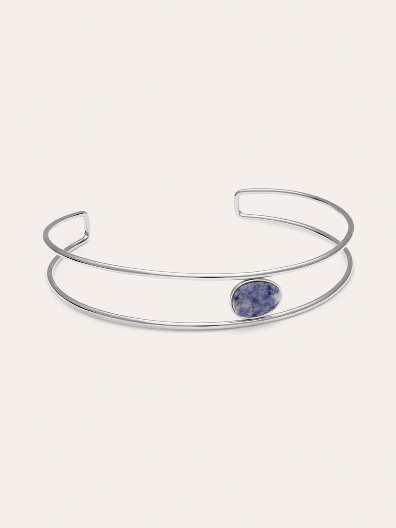 Kyanite Steel Choker