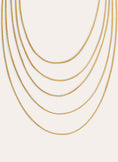 Cleopatra Stainless Steel Gold Necklace