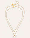 Pack of 2 Spark Necklaces + Mini Moonset Gold Plating - vista 5