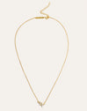 Duo Spark Silver Gold-Plated Necklace