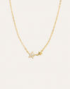 Duo Stars Gold-Plated Necklace