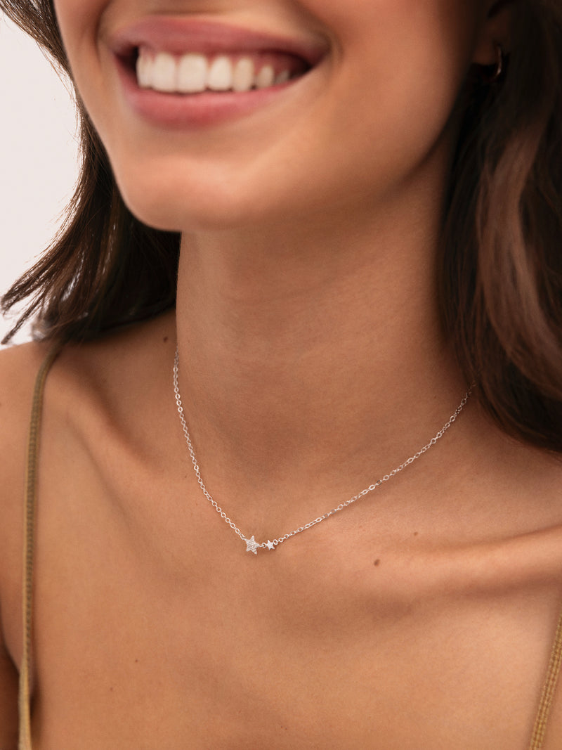 Duo Stars Necklace
