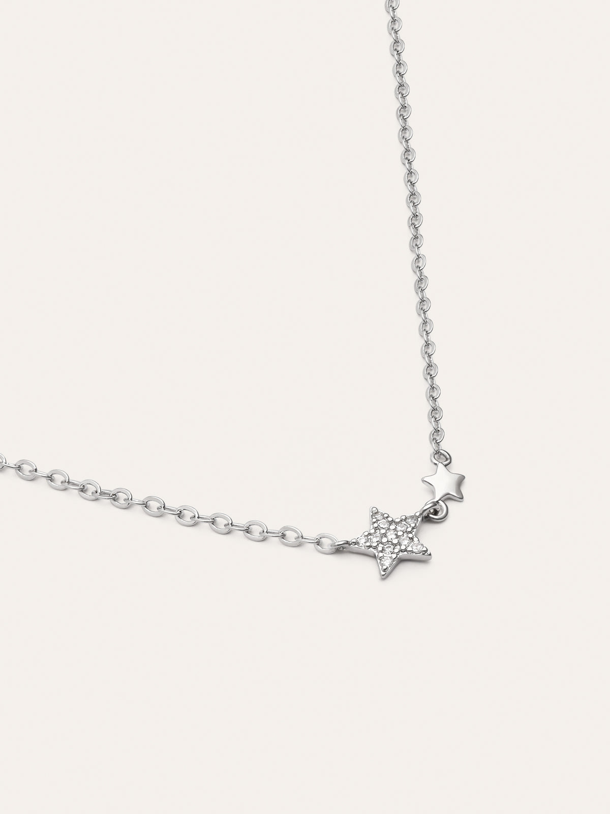 Imagen detalle de Duo Stars Necklace