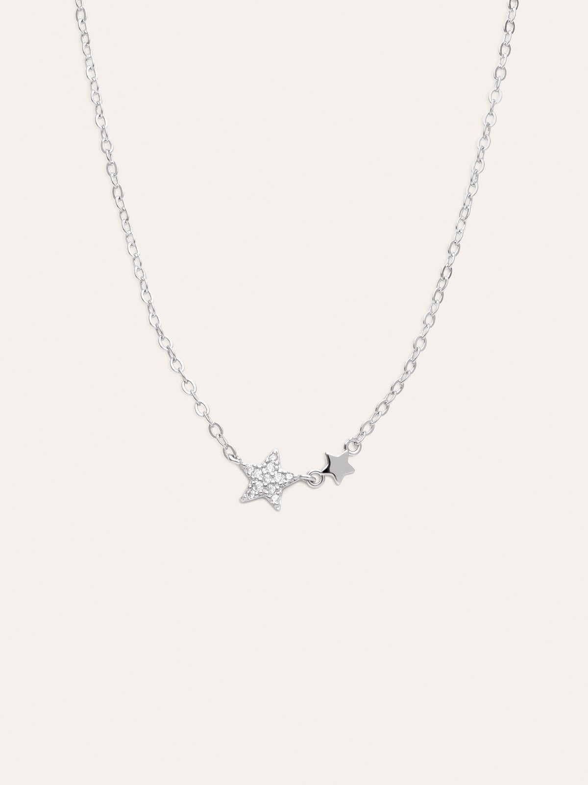 Duo Stars Necklace