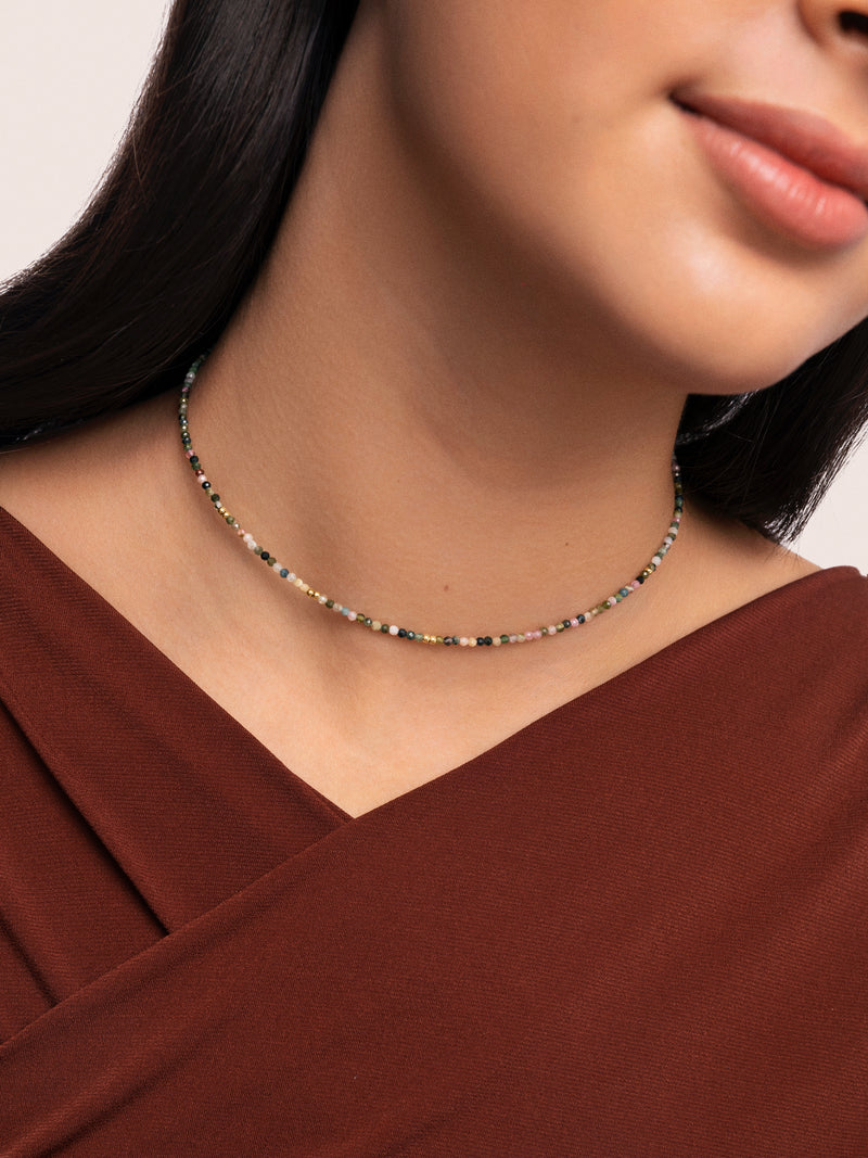 Eloise Stainless Steel Gold Necklace