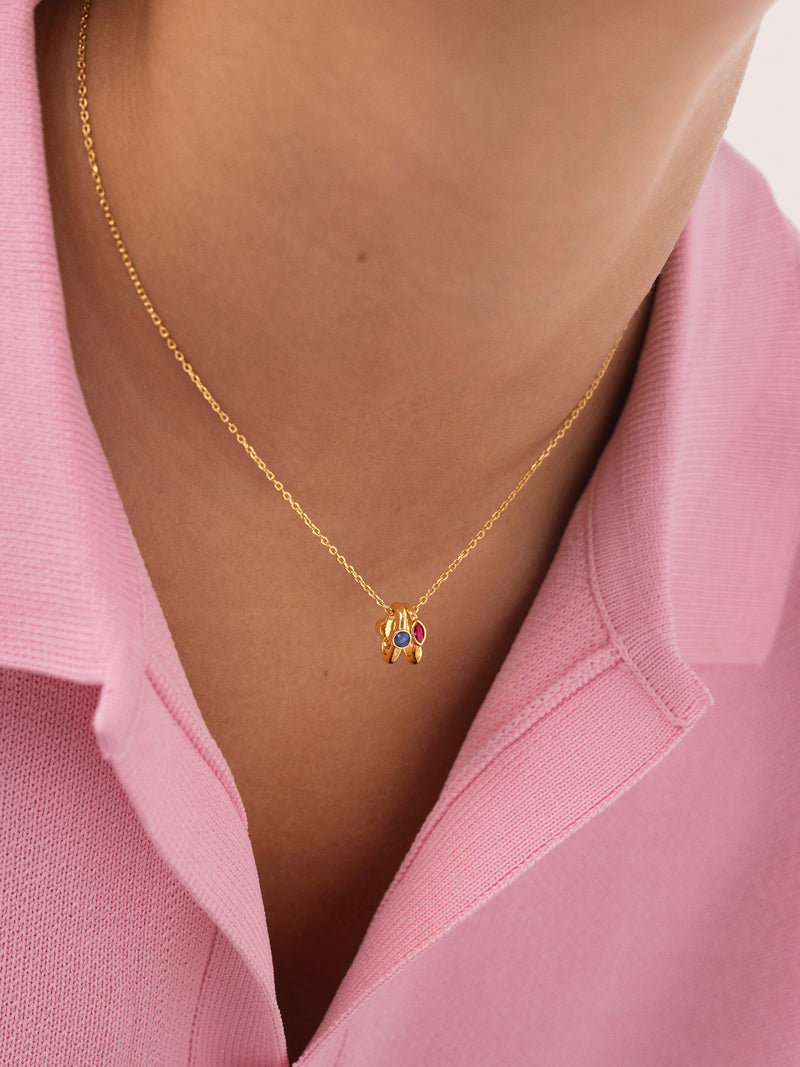 Alma Family Gold-Plated Necklace