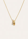 Collar Family Acero Baño Oro