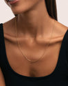 Fine Chic Stainless Steel Gold Necklace