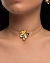 Flower Spring Gold Choker