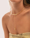 Choker Ítaca Acciaio Placcato Oro