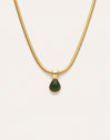 Collar Leti Acero Baño Oro