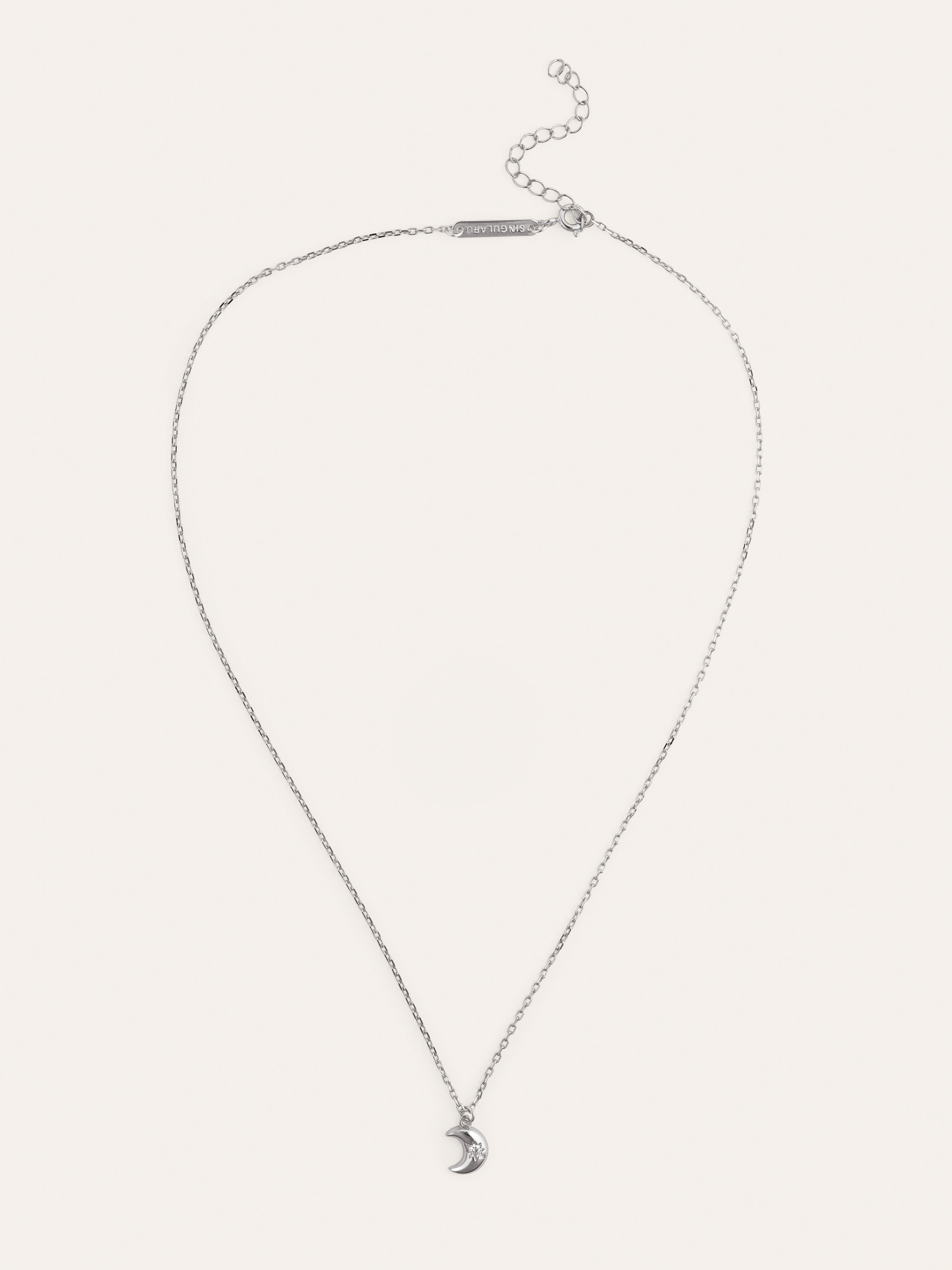 Collar Little Moon Spark Plata