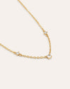 Lira Stainless Steel Gold Necklace