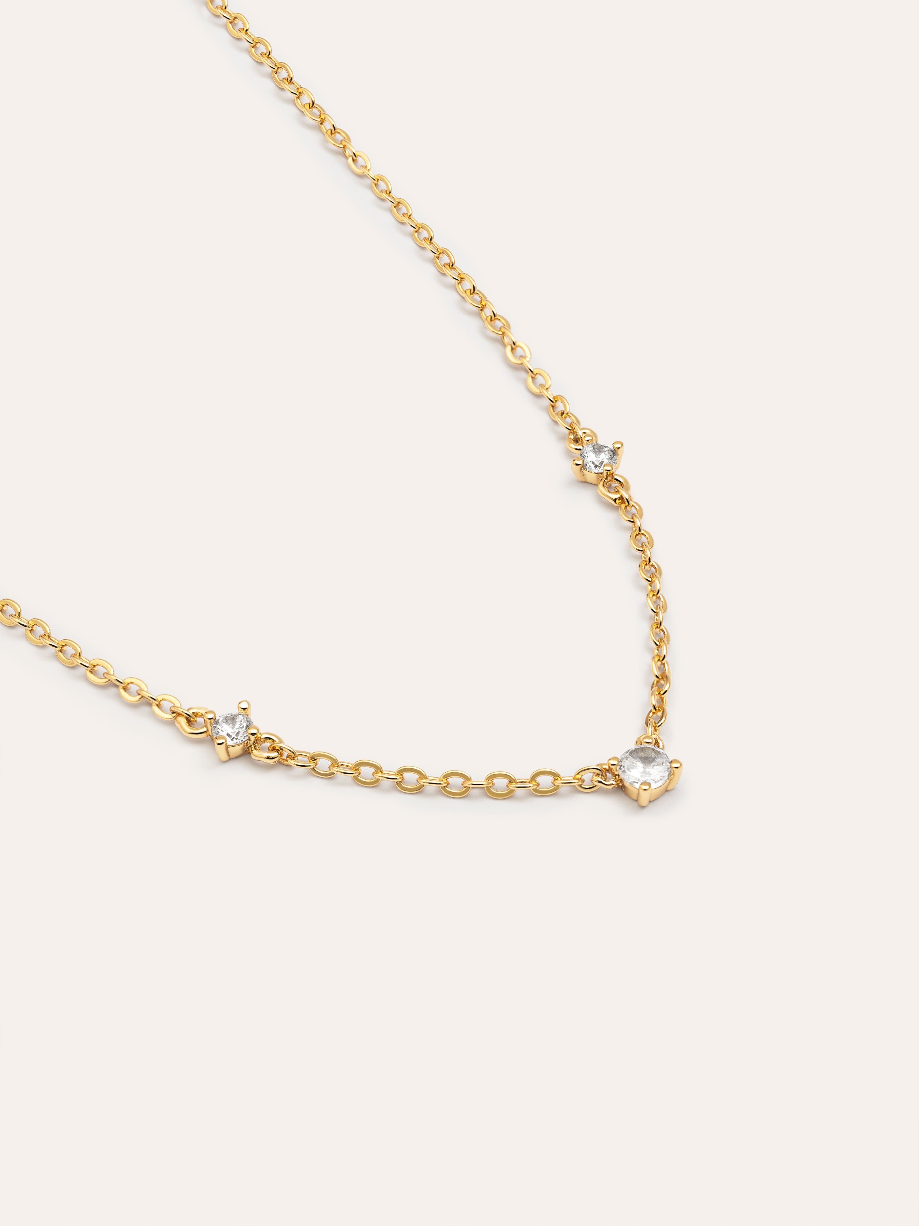 Lira Stainless Steel Gold Necklace