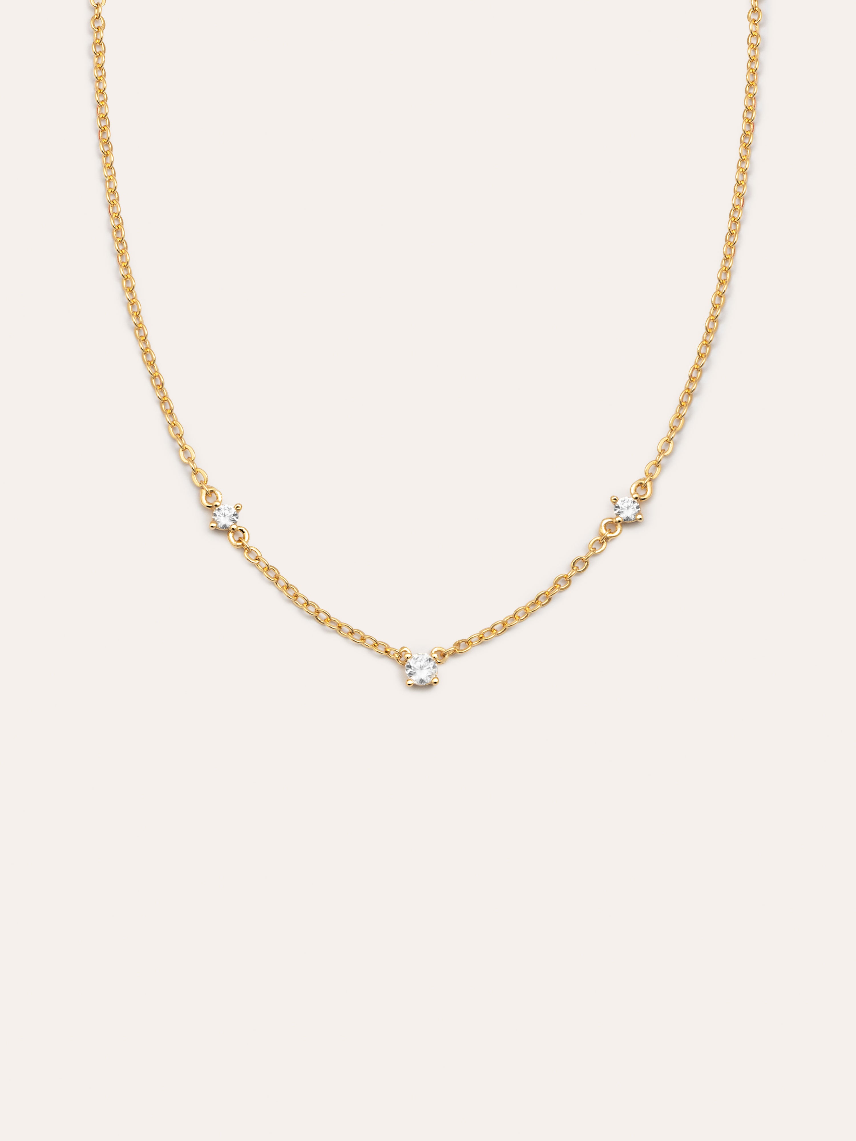 Lira Stainless Steel Gold Necklace