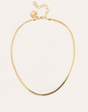 Lisse Stainless Steel Gold Necklace