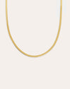 Lisse Stainless Steel Gold Necklace