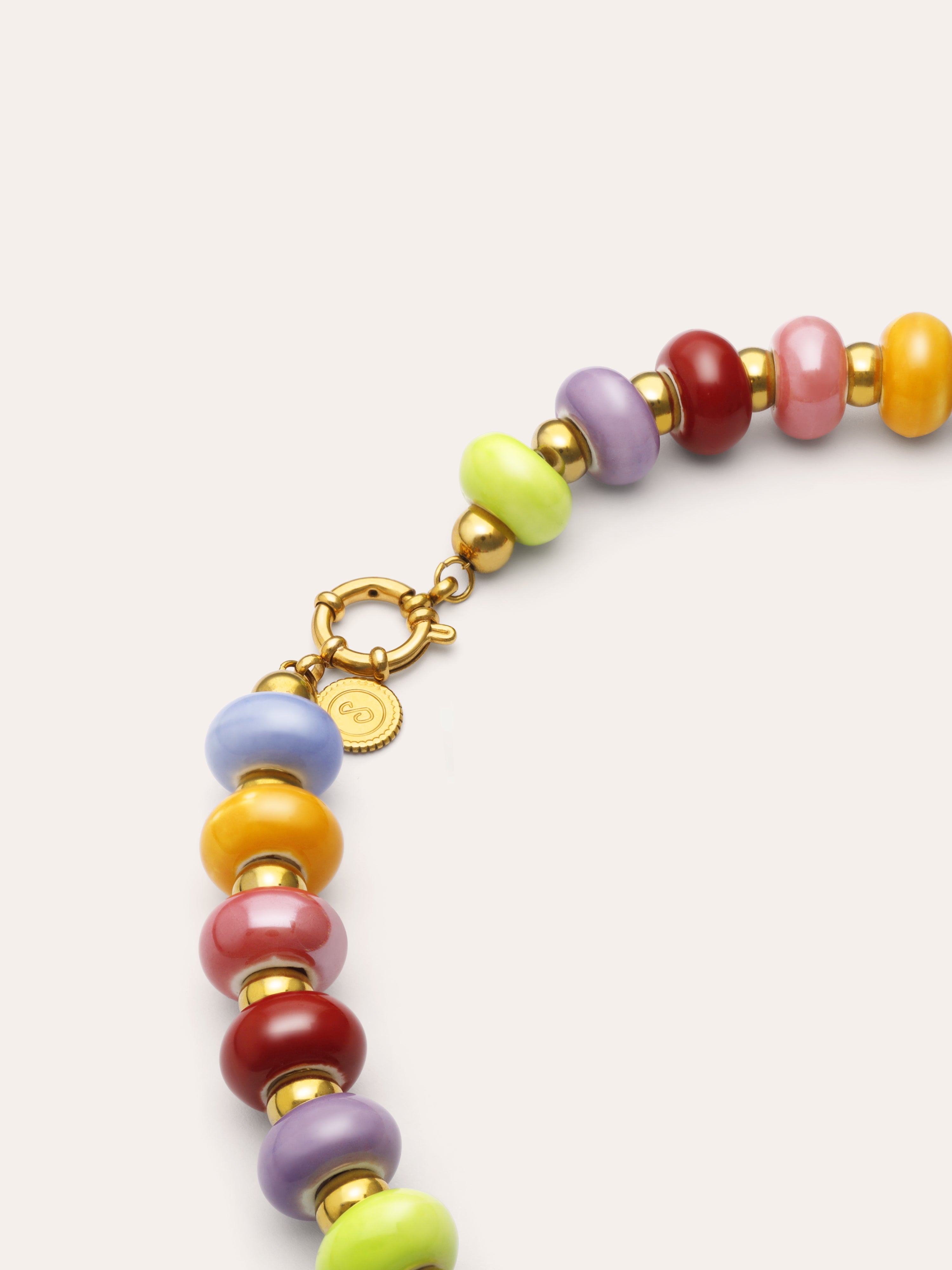 Collar Maxi Frida Acero Baño Oro