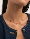 Ladybug Gold Necklace 